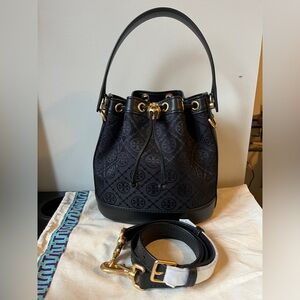 Tory Burch T Monogram Bucket Bag